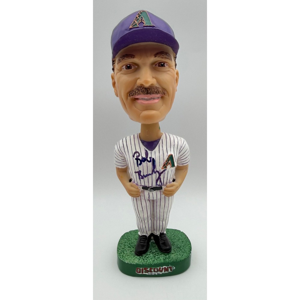 Bob Brenly Signed Arizona Diamondbacks 2002 Collectors Edition Bobblehead MLB